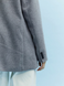 Жіночий піджак із суміші вовни Н&М (56252) L Сірий 56252 фото 6