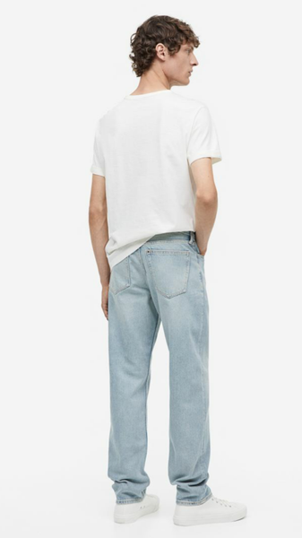 Чоловічі джинси Relaxed H&M (56041) W32 L32 Блакитні 56041 фото