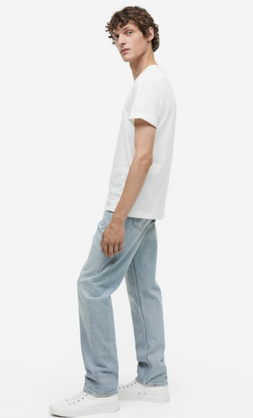 Чоловічі джинси Relaxed H&M (56041) W32 L32 Блакитні 56041 фото