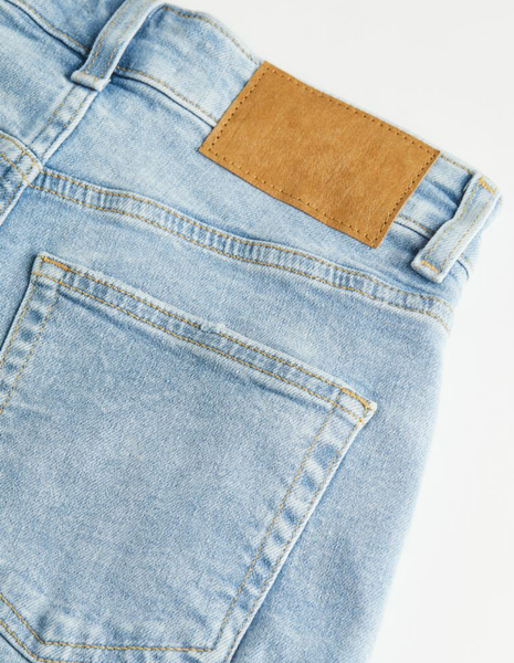 Жіночі джинсові шорти Slim Regular H&M (55848) W38 Блакитні 55848 фото