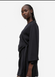 Женское атласное платье на запах H&M (55692) S Черное 55692 фото 4