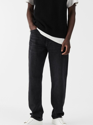 Чоловічі джинси H&M (55587) W30 L32 Чорні 55587 фото