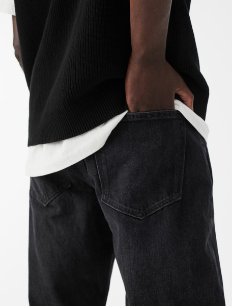 Чоловічі джинси H&M (55587) W30 L32 Чорні 55587 фото