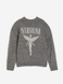 Жіночий жакардовий светр з принтом Н&М (56457) XS Сірий 56457 фото 4