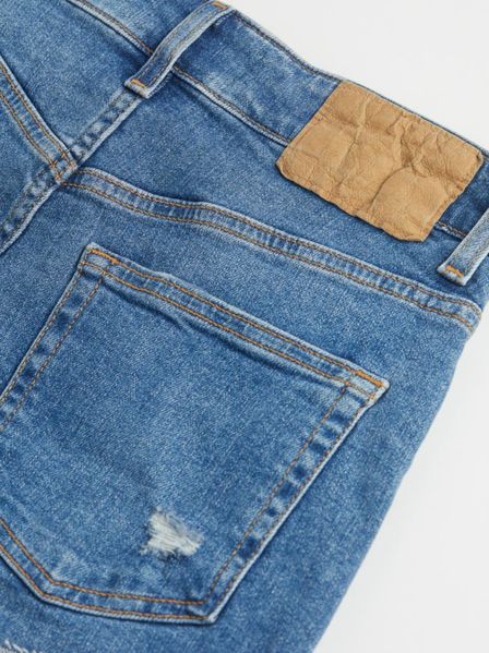 Жіночі джинсові шорти Regular waist H&M (55847) W40 Сині 55847 фото