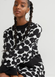 Жіночий светр в принт Н&М (56311) S Чорний 56311 фото 3
