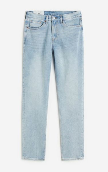Чоловічі джинси Slim H&М (55966) W29 L32 Блакитний 55966 фото