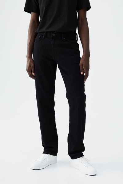 Чоловічі джинси H&M (10079) W31 L32 Чорні 10079 фото