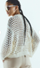 Женский ажурный свитер Н&М (56138) XS Белый 56138 фото 2