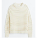 Женский ажурный свитер Н&М (56138) XS Белый 56138 фото 3