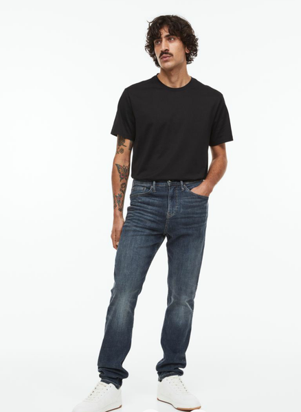 Чоловічі джинси H&M (55585) W29 L32 Сині 55585 фото
