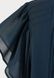 Женское шифоновое платье с поясом на завязи Н&М (56718) XS Темно-синее 56718 фото 3