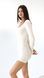 Жіноча облягаюча сукня в рубчик H&M (10032) M Біла 10032 фото 2