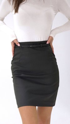 Женская юбка карандаш H&M (10234) XS Черная 10234 фото