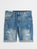 Чоловічі джинсові шорти Regular H&M (55986) W32 Сині 55986 фото