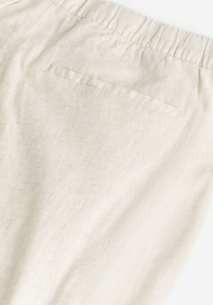 Чоловічі лляні штани Regular Fit Н&М (56913) M Світло-бежеві 56913_ фото