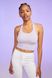 Жіночі штани-кльош H&M (10084) XS Білі 10084 фото 3