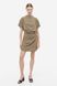 Жіноча класична коротка сукня H&M (55603) S Коричнева 55603 фото 2