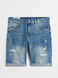 Чоловічі джинсові шорти Regular H&M (55986) W32 Сині 55986 фото 1