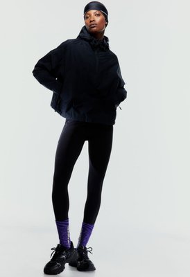 Жіночі теплі спортивні легінси Н&М (56864) S Чорні 56864 фото