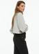Женская блуза с рукавами летучая мышь H&M (73744) S Серая 73744 фото 2