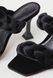 Жіночі велюрові босоніжки на підборах Н&М (80004) 36 Чорні 80004_36 фото 3