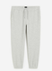 Чоловічі спортивні штани Relaxed Fit H&M (56551) XL Світло-сірі  56551_ фото 5