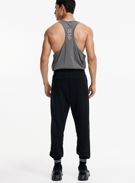 Чоловічі спортивні штани джоггери Н&М (56142) S Чорні 56142 фото