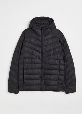 Мужская ультралегкая термоизоляционная куртка Н&М (56656) М Черная 56656 фото