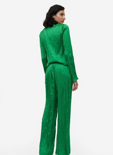 Жіночі широкі штани H&M (55618) XS Зелені 55618 фото