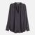Жіноча блуза з v-подібним вирізом H&M (10194) M Чорна 10194 фото