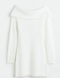 Жіноча сукня з відкритими плечима Н&М (10244) XS Біла 10244 фото 5