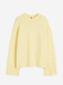 Женский свитер тонкой вязки Н&М (56408) М Желтый 56408_м фото 4