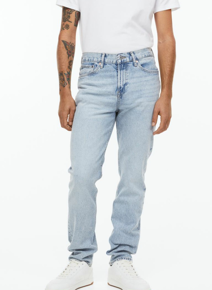 Чоловічі джинси Regular Fit Stretch H&M (55589) W32 L32 Блакитні 55589 фото