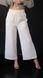 Жіночі штани кюлоти H&М (55619) XS Білі 55619 фото 1