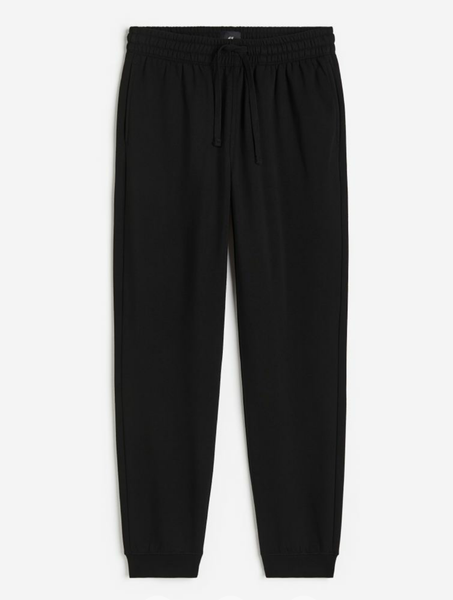 Чоловічі спортивні штани Regular fit H&M (56366) S Чорні 56366 фото