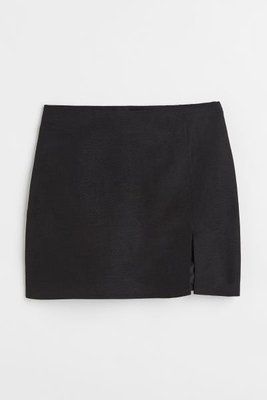 Жіноча коротка спідниця H&M (10229) M Чорна 10229 фото
