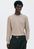 Чоловічий светр тонкої в'язки Regular Fit H&M (58690) M Бежевий  58690_ фото