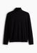 Чоловічий гольф Slim Fit H&M (58572) S Чорний  58572 фото 1