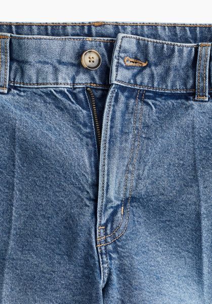 Женские широкие укороченные джинсы Wide High waist H&M (58134) W38 Синие 58134_ 38 фото