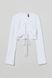 Женский топ с длинным рукавом H&M (10050) M Белый 10050 фото 1