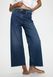 Женские широкие джинсы к лодыжке Wide Night H&M (58021) W34 Темно-синие 58021 фото 1