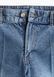 Женские широкие укороченные джинсы Wide High waist H&M (58134) W38 Синие 58134_ 38 фото 7