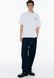 Мужская футболка с принтом Loose Fit H&M (58068) S Белая 58068 фото 1