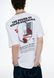 Мужская футболка с принтом Loose Fit H&M (58068) M Белая 58068_ фото 3