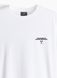 Мужская футболка с принтом Loose Fit H&M (58068) M Белая 58068_ фото 5