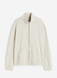 Мужская спортивная кофта Relaxed Fit H&M (56484) S Светло-бежевая 56484 фото 5
