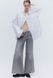 Женские джинсы Wide Regular H&M (57528) W36 Серые 57528_ фото 1