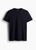 Мужская футболка Slim fit H&M (58328) M Темно-синяя 58328 фото