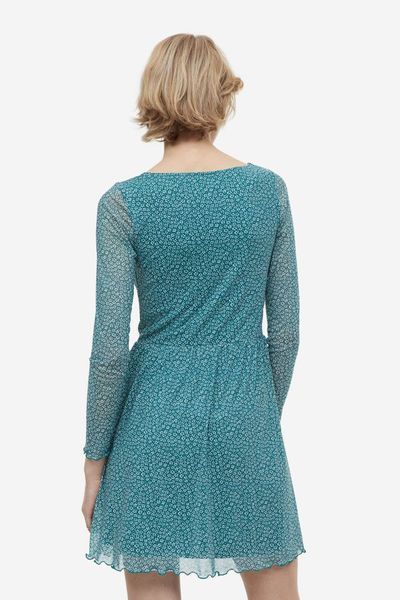 Жіноча коротка сукня H&M (57750) M Зелена 57750 фото